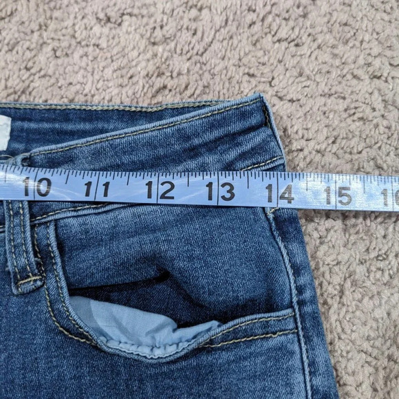 KanCan Dark Wash Mid Rise Skinny Jeans Size 7 - Picture 8 of 10